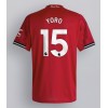 Manchester United Leny Yoro #15 Hjemmedrakt 2025-26 Kortermet